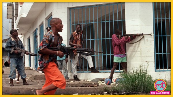 चाइल्ड सोल्ज़र्स और चाइल्ड सोल्ज़र्स. (एएफपी) Liberian Civil War