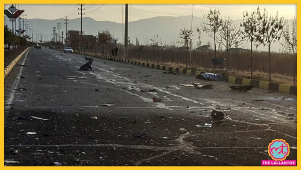 वो जगह जहां फ़ख़रीज़ादेह पर हमला किया गया. (एएफपी) Mohsen Fakhrizadeh Killing Site