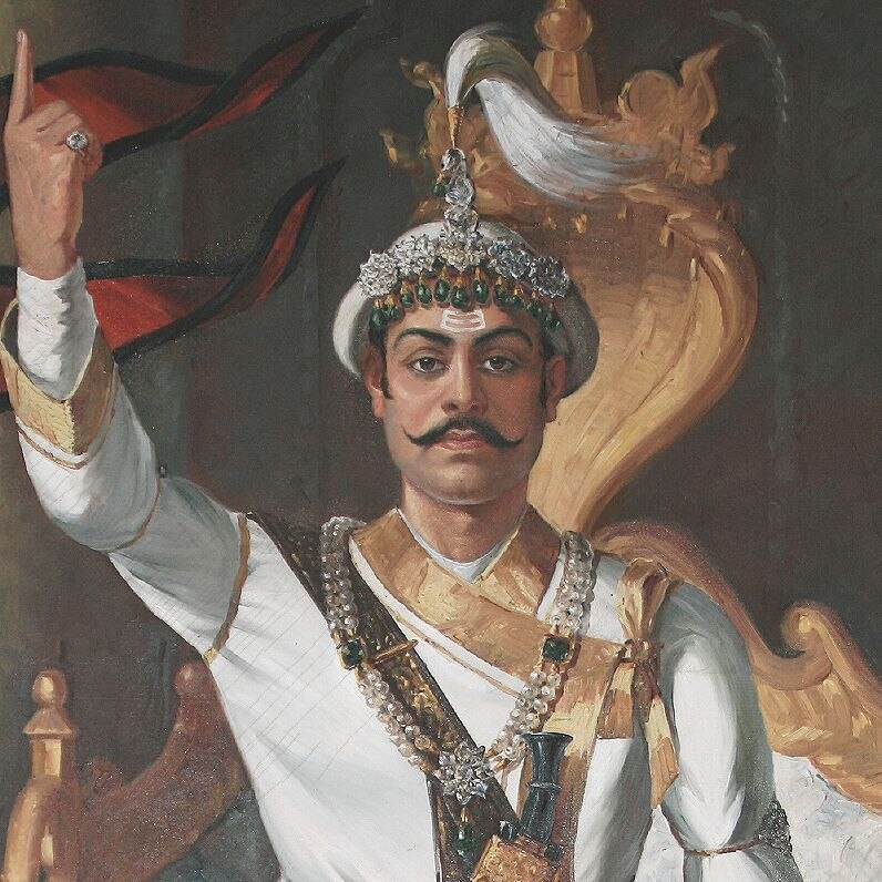 राजा पृथ्वी नारायण शाह. राजा पृथ्वी नारायण शाह.