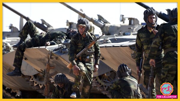 सहरवी अरब डेमोक्रैटिक रिपब्लिक के सैनिक. (एएफपी) Sahrawi Army