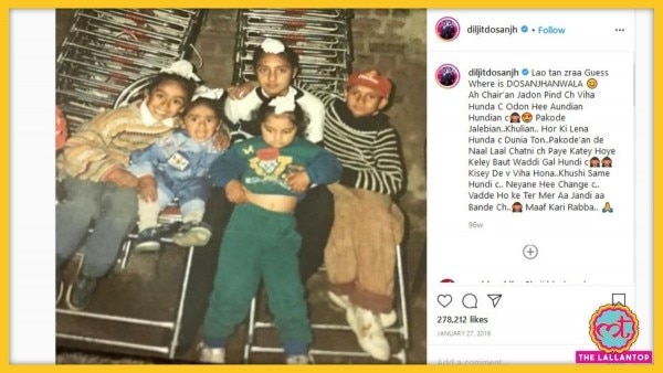 दिलजीत सोशल मीडिया पर अपनी कई इंटरेस्टिंग तस्वीरें शेयर करते रहते हैं. Sale(582)