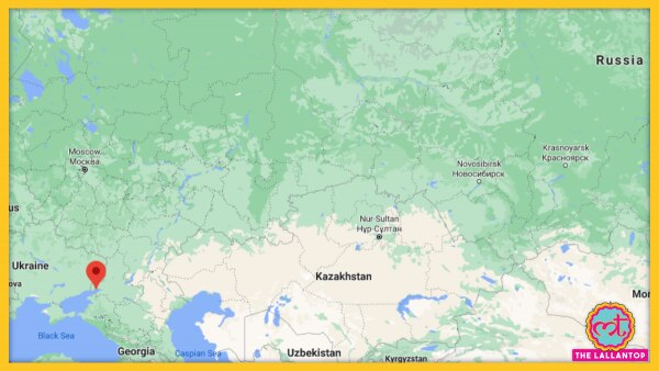 रूस के दक्षिण-पश्चिम का शहर तगनरोग. (गूगल मैप्स) Taganrog