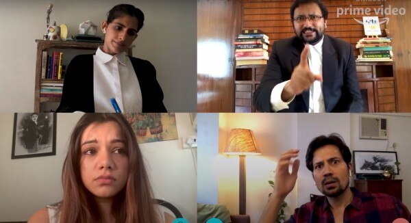 इस वर्चुअल अदालत में केस कम सुलझता है और रायता ज़्यादा फैलता है. फोटो - ट्रेलर Wakalat From Home
