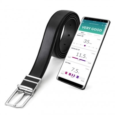ये है वेल्ट की स्मार्ट बेल्ट और उसकी ऐप. Welt Smart Belt