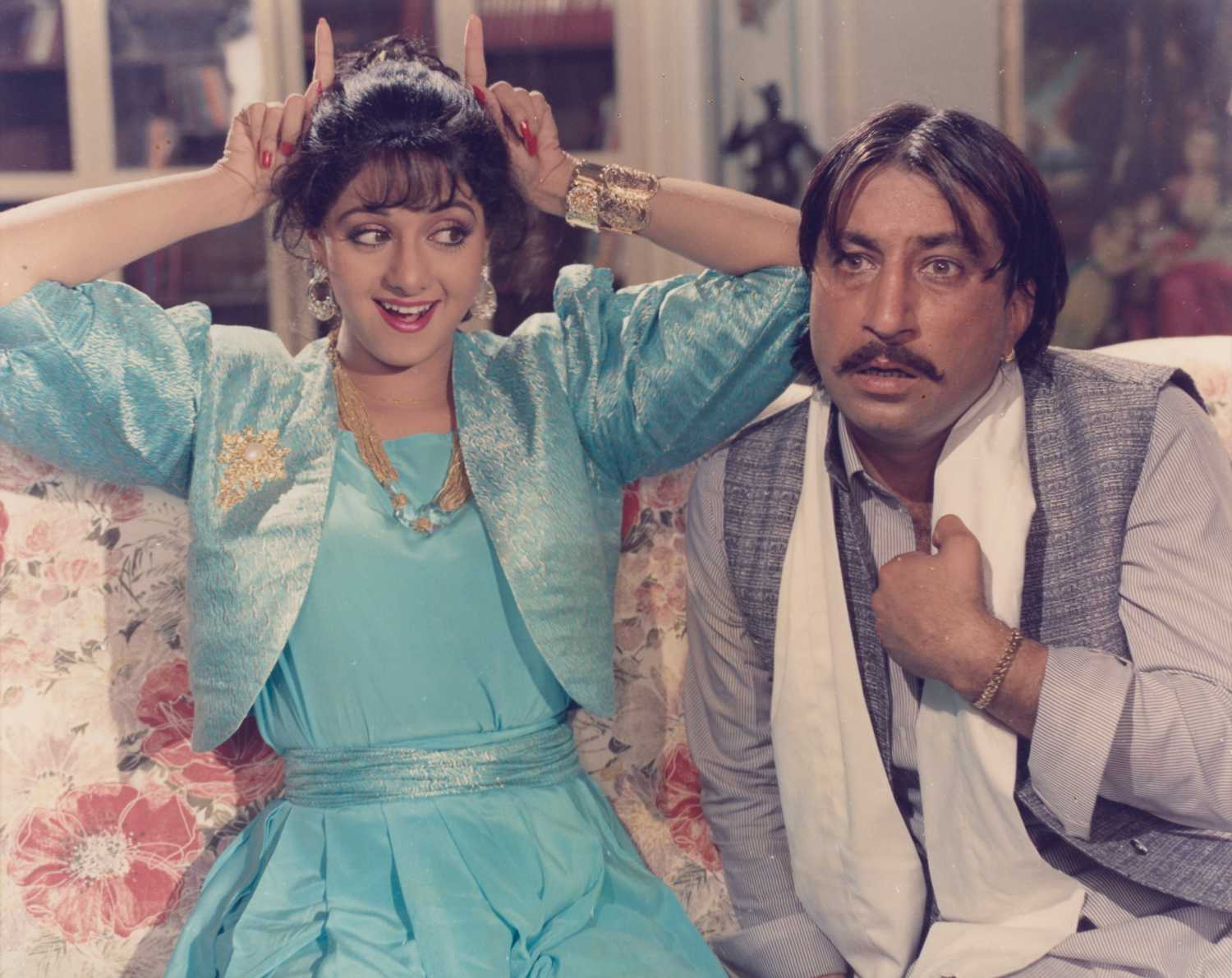 फिल्म चालबाज़ के एक सीन में शक्ति कपूर के साथ श्रीदेवी. फिल्म चालबाज़ के एक सीन में शक्ति कपूर के साथ श्रीदेवी.