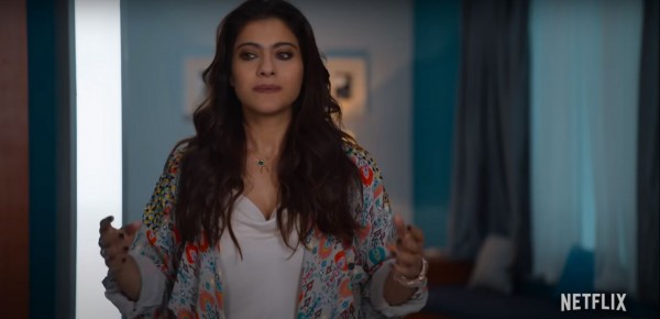 काजोल ने पूरी तरह अपने किरदार की बेबाकी को अपनाया है. फोटो - ट्रेलर Tribhanga Trailer