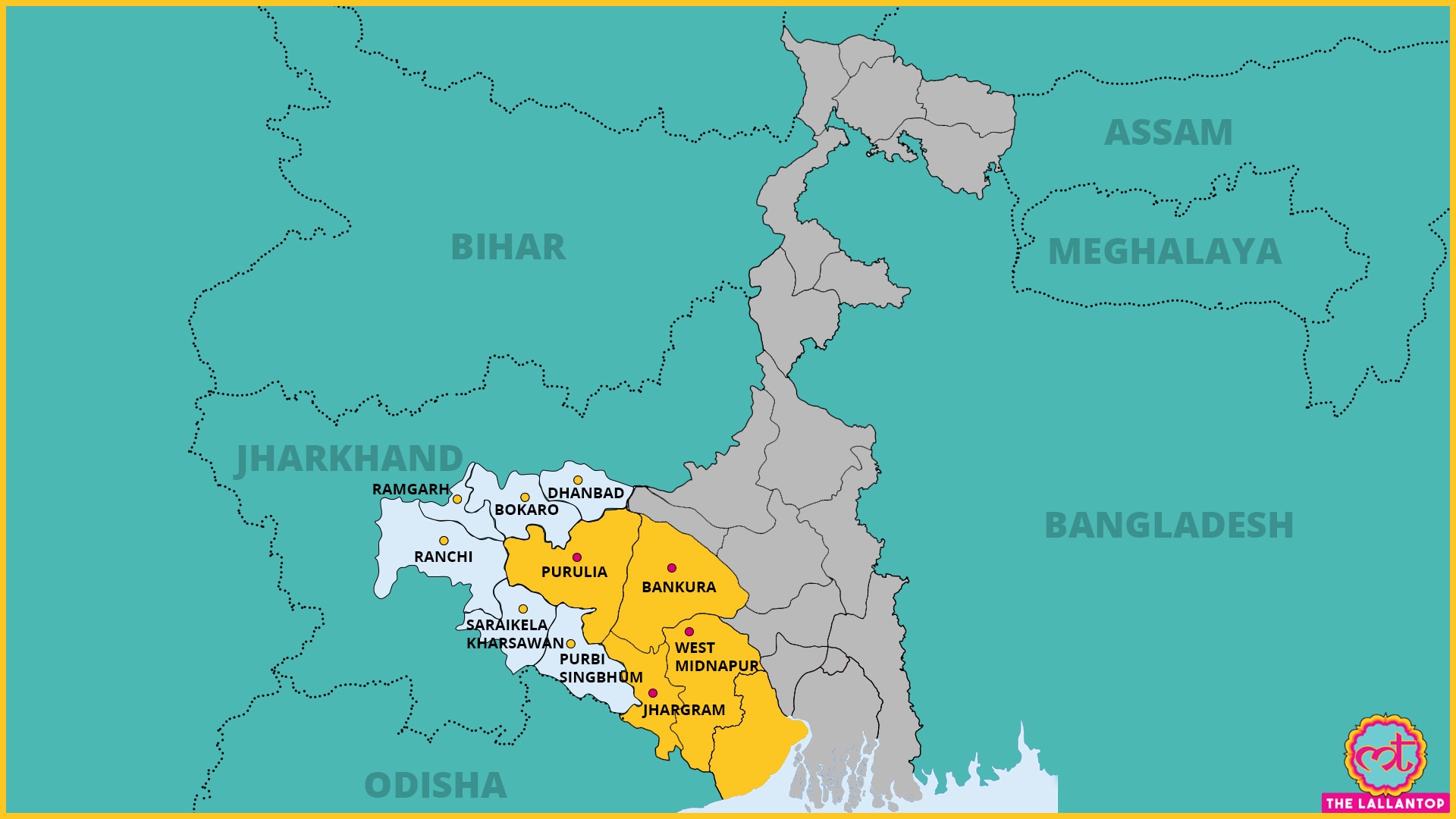 जंगल महल का इलाक़ा जंगल महल का इलाक़ा
