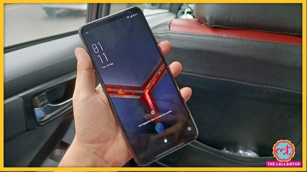 ये है आसुस ROG फ़ोन 2 (फ़ोटो: Mohammad Faisal/ The Lallantop) Rog Phone 3