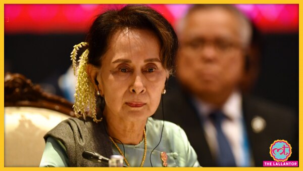 म्यांमार की स्टेट काउंसलर ऑन्ग सान सू ची. (तस्वीर: एपी) Aan San Suu Kyi