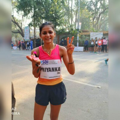 प्रियंका गोस्वामी एथलीट से पहले फैशन डिजाइनिंग में जाना चाहती थीं. प्रियंका गोस्वामी एथलीट से पहले फैशन डिजाइनिंग में जाना चाहती थीं.