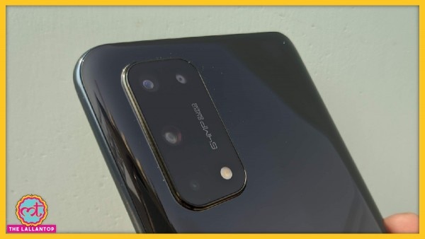 Realme X7 Pro में बैक पर चार कैमरा हैं. (फ़ोटो: Mohammad Faisal/ The Lallantop) X7 Pro 6