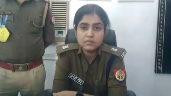 लखनऊ ADCP प्राची सिंह मीडिया से बात करते हुए. Ayush And Ankita Case (3)