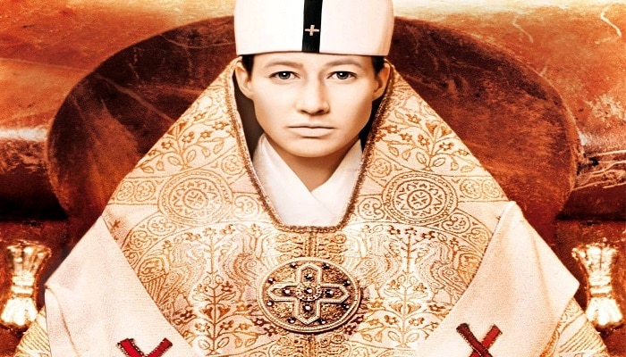 Pope Joan पर साल 2009 में आई फिल्म का पोस्टर. Pope Joan पर साल 2009 में आई फिल्म का पोस्टर.