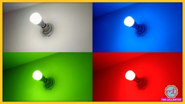 बल्ब में आप लाइट को अपनी मर्जी से बदल सकते हैं. Bulb Lights