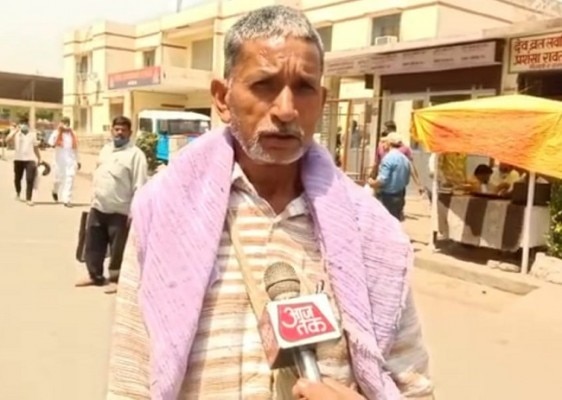 हसनू राम अंबेडकरी. (तस्वीर- अरविंद शर्मा, आजतक) Interesting Candidate 1