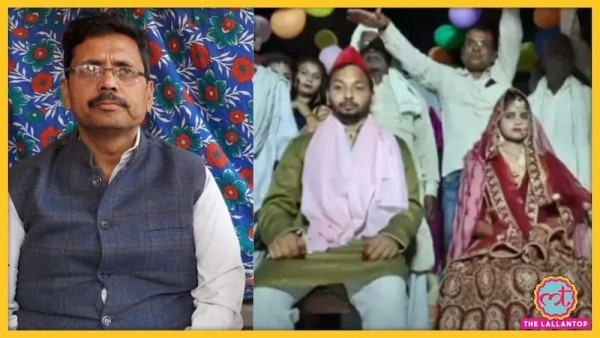 पिता सरफराज अहमद (बाएं) ने बेटे की शादी पिछड़ी जाति में की ताकि बहू को चुनाव लड़वा सकें. (फोटो-आजतक) Uttar Pradesh