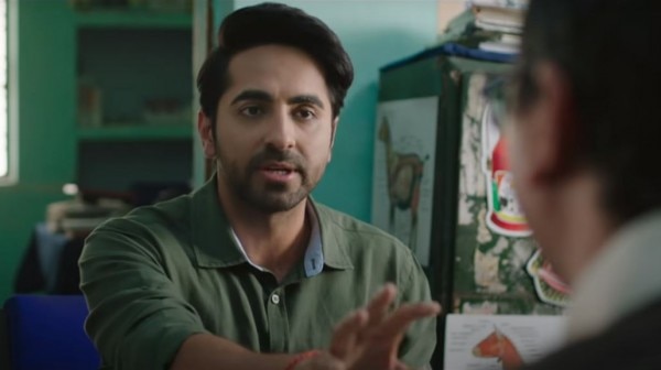 'शुभ मंगल सावधान' में आयुष्मान के किरदार की 'वो' वाली बीमारी ED ही थी. फोटो - यूट्यूब Ayushman Khurana In Shubh Mangal Savdhan
