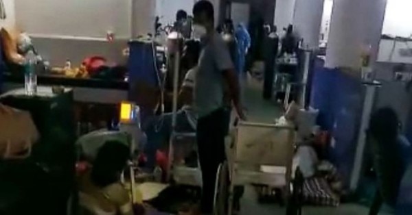 गोवा मेडिकल कॉलेज के कोविड वार्ड की तस्वीर. फोटो: India Today Gmc 3