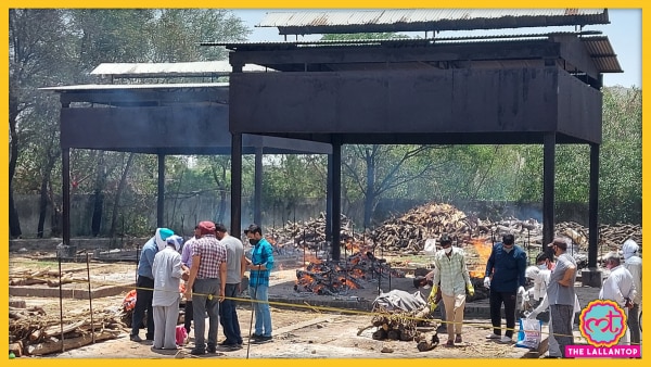 मई में सरकारी आंकड़ों के मुताबिक़ गुरुग्राम में 112 लोगों की कोविड से मौत हुई लेकिन अंतिम संस्कार के रिकॉर्ड में यह आंकड़ा 1350 का है. (तस्वीर: इंडिया टुडे) Harayana Covid19 Data