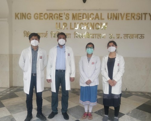 एमबीबीएस स्टूडेंट्स जिन पर इस फैसले का सीधा असर पड़ेगा. फोटो - आज तक King George Mbbs Students