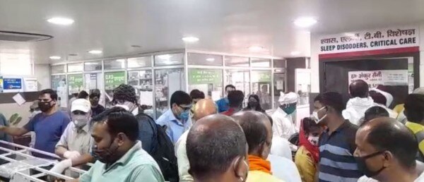 अस्पताल पर पहले भी लापरवाही बरतने के आरोप लग चुके हैं. फोटो - आज तक Vinay Vishal Hospital