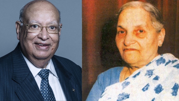 पुष्पा वति लूंबा और राज लूंबा. (फोटो- लूंबा फाउंडेशन वेबसाइट) Raj Loomba And Pushpa Lumba
