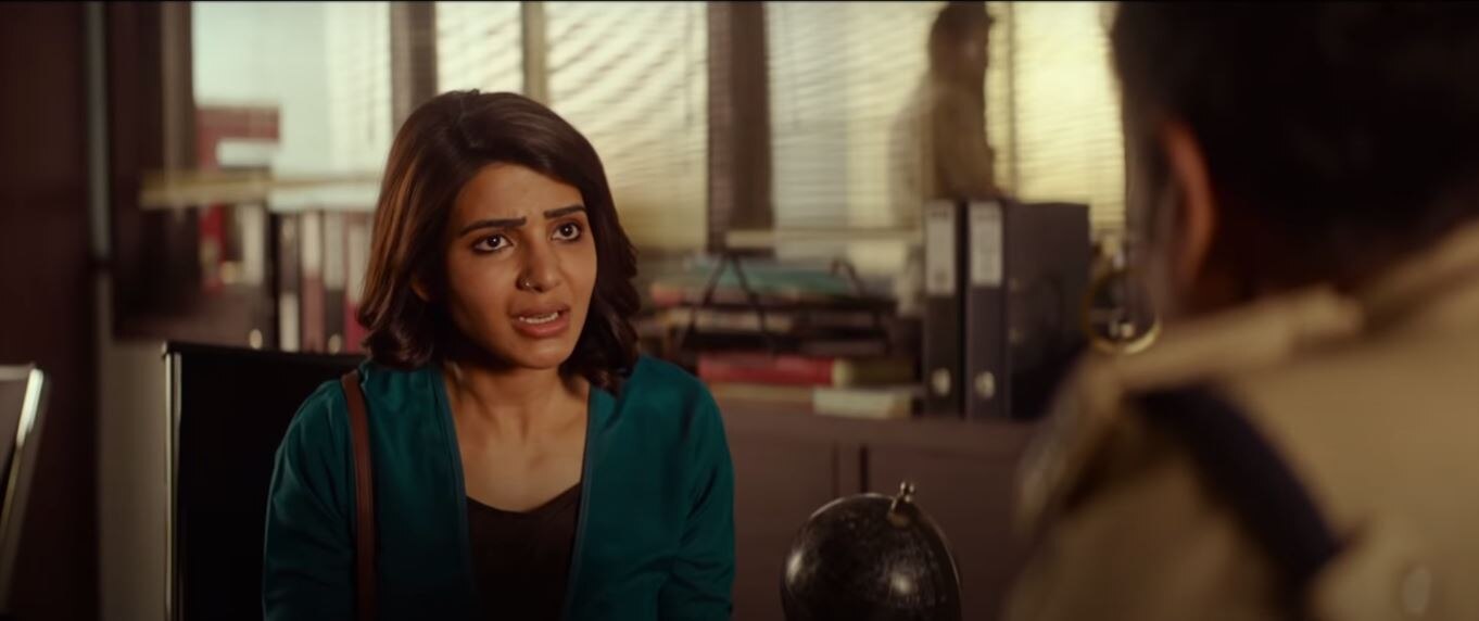 समांथा ने फिल्म में जर्नलिस्ट का रोल निभाया. फोटो - ट्रेलर Samantha