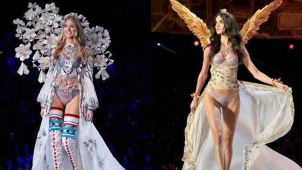 विक्टोरियाज़ सीक्रेट फैशन शो की मॉडल्स, जिन्हें एंजल कहा जाता है. Victoria Secret (2)