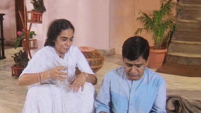 रघुवीर यादव और सुरेखा सीकरी. 4