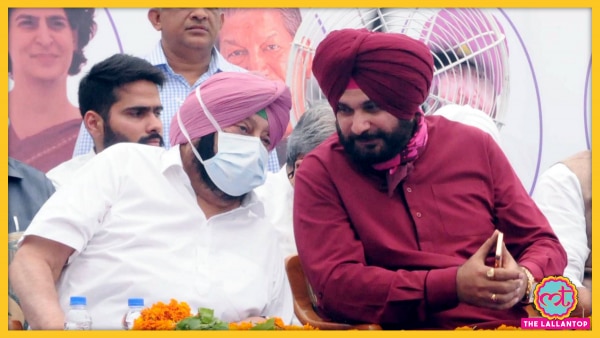 सिद्धू और कैप्टन के बीच कुछ भी ठीक नहीं चल रहा है. (फोटो- PTI) Amarinder Sidhu