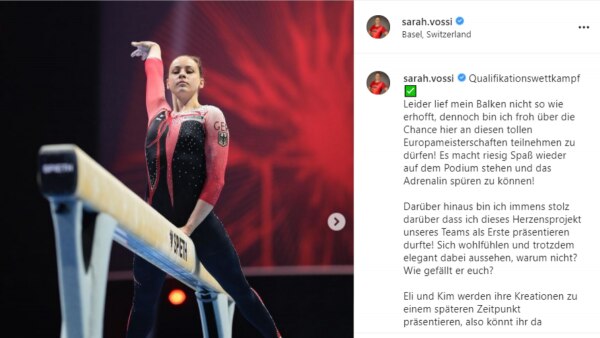 सारा वॉस का अप्रैल वाला पोस्ट. German Gymnasts At Tokyo Olympics (5)