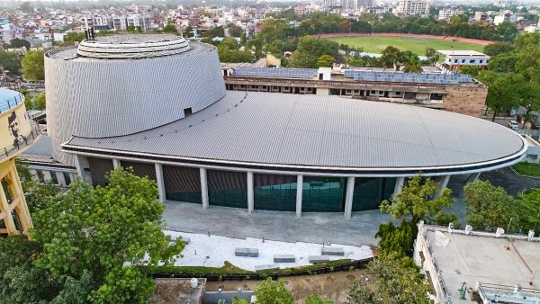 रुद्राक्ष कन्वेंशन सेंटर. (तस्वीर- पीटीआई) Rudraksh Convention Center