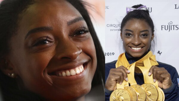 सिमोन बाइल्स बहुत ही फेमस जिमनास्ट हैं. (फोटो- PTI) Simone Biles (2)
