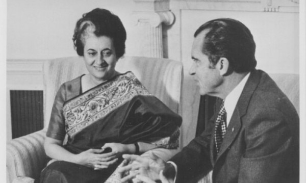 1971 के अमेरिका दौरे पर निक्सन और इंदिरा की मुलाक़ात (तस्वीर: Getty) Untitled Design (6)