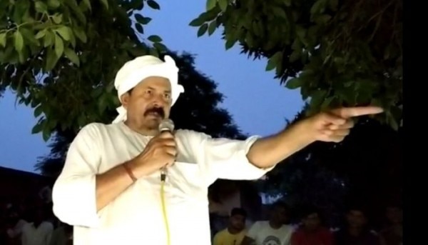 बीकेयू के राष्ट्रीय अध्यक्ष नरेश टिकैत ने पंचायत में अपनी बात रखी. Naresh Tikait