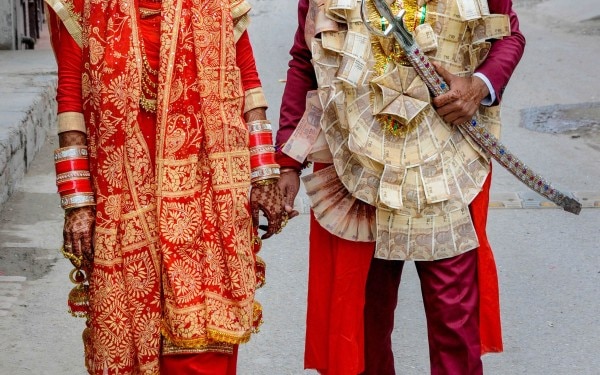 प्रतीकात्मक तस्वीर. (साभार- पीटीआई) Wedding, marriage, sikh couple