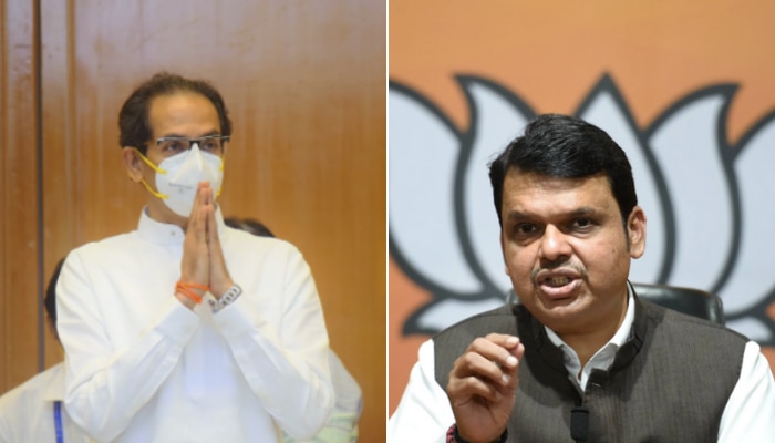 एक बार को लगा था कि 2018 के महाराष्ट्र चुनाव में शिवसेना और भाजपा भी CM पद के मामले में 50-50 के फॉर्म्युले पर विचार करेंगी. लेकिन ऐसा हुआ नहीं. (फाइल फोटो- PTI) Uddhav Fadnavis