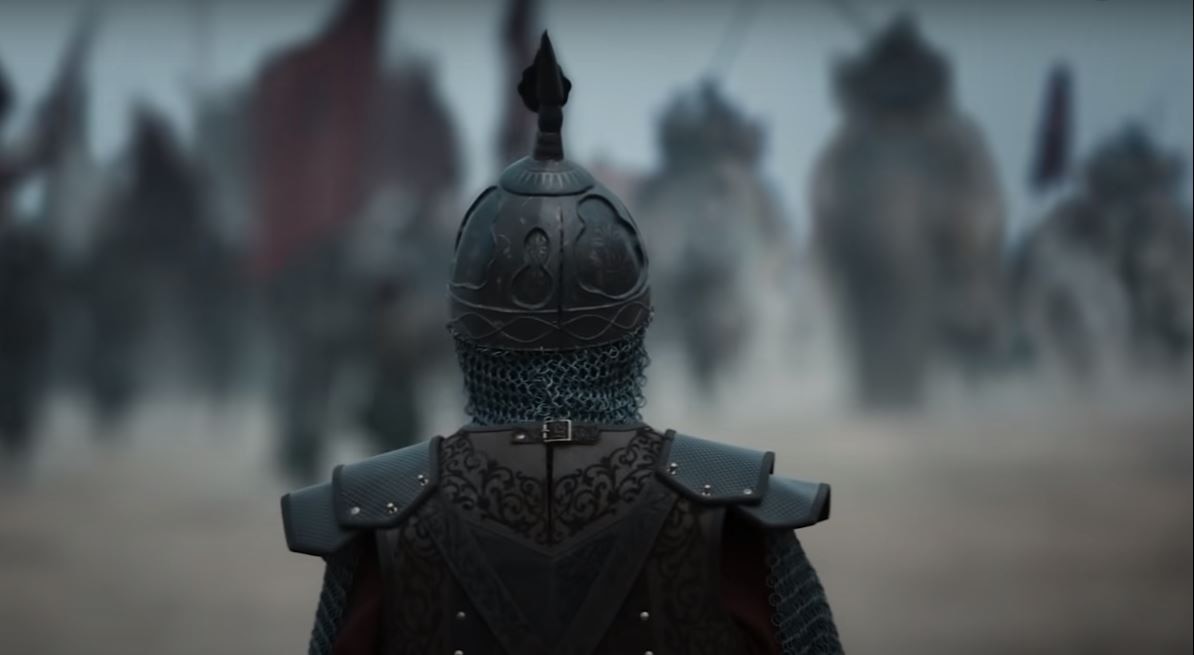 ये शॉट 'गेम ऑफ थ्रोन्स' की याद दिलाता है. War Sequence 1