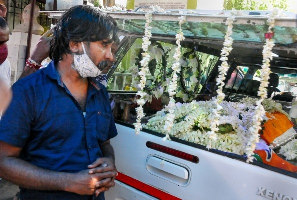 Bjp Worker Abhijit Sarkar's Funeral