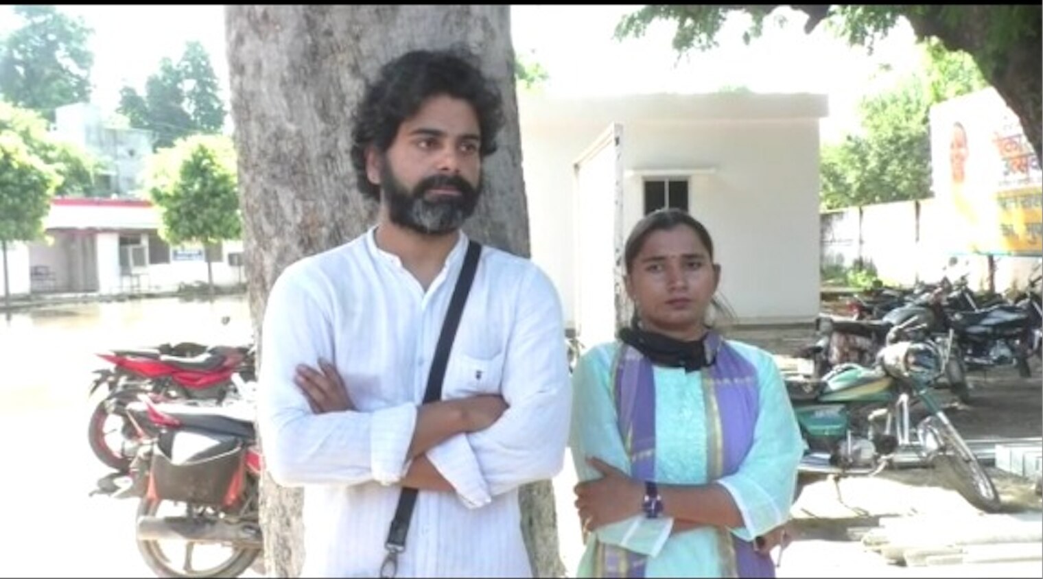 रंगमंच कलाकार दानिश खान और सैमुअल खान. (फ़ोटो-आजतक) Danish Khan And Samuel Khan Up Bareilly