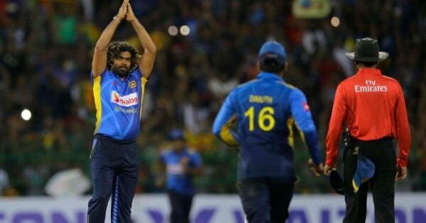 लसिथ मलिंगा की फाइल फ़ोटो (पीटीआई) Malinga Celebration 1