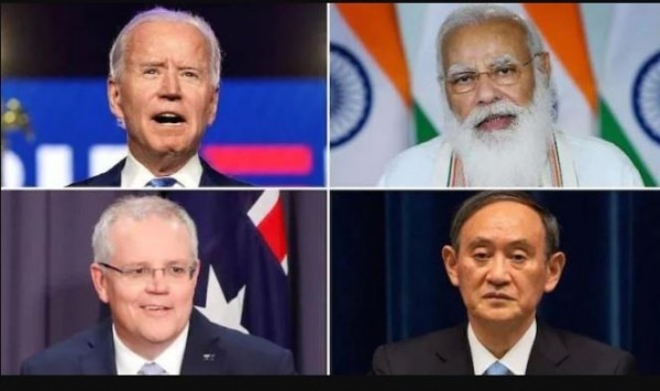 QUAD देश के नेता. Quad