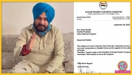 इस्तीफे के बाद सिद्धू ने पंजाबी में नाराज़गी की जो वजह बताई, हिंदी में जानिए