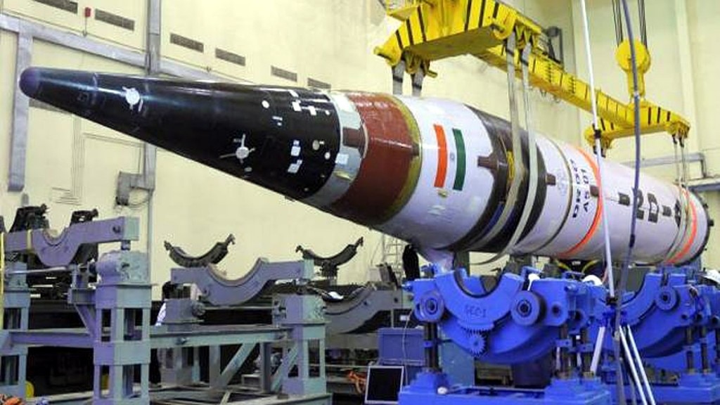 अग्नि-V की फ़ाइल फ़ोटो. Agni 5 Missile Drdo 2