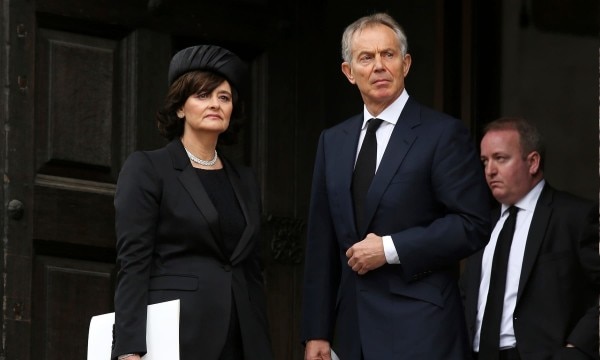 Cherry Blair And Tony Afp Cherry Blair And Tony Afp