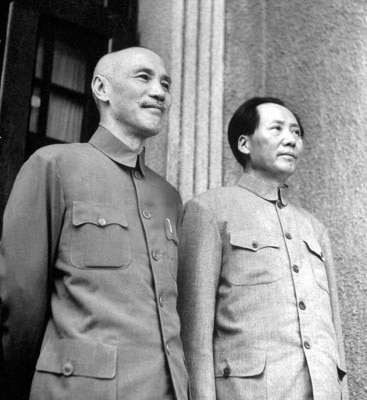 Chiang Kai Shek And Mao Zedong Chiang Kai Shek And Mao Zedong