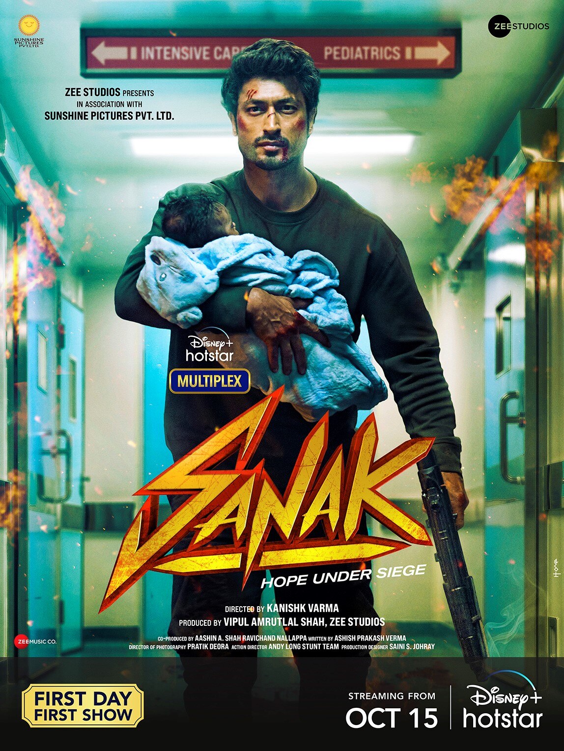 विद्युत जामवाल यानी बूम, बैम टाइप एक्शन गारंटीड. Sanak Poster