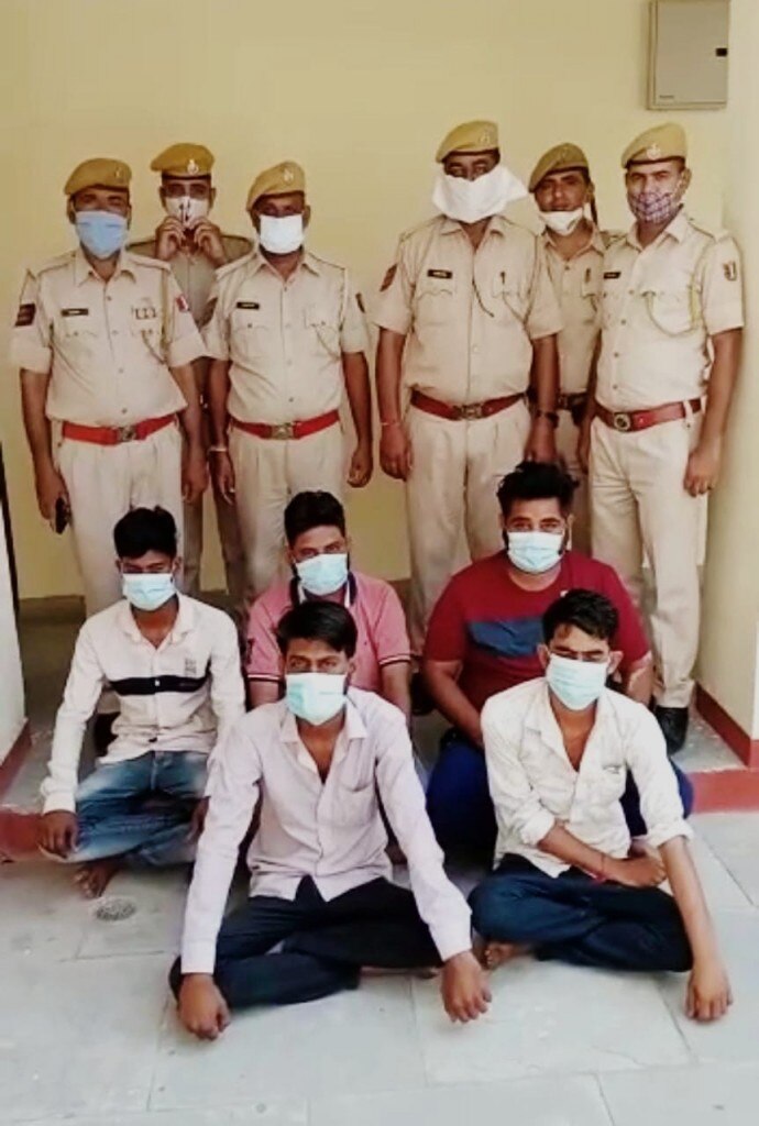 पुलिस ने आज ही सभी आरोपियों को गिरफ्तार किया है. (फोटो नरेश बिश्नोई ने भेजी है) पुलिस ने आज ही सभी आरोपियों को गिरफ्तार किया है. (फोटो नरेश बिश्नोई ने भेजी है)