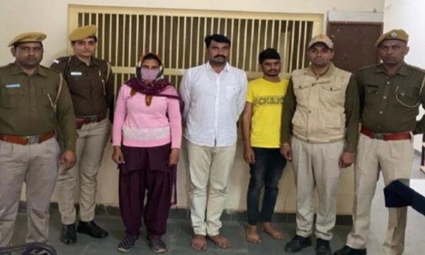 राजस्थान VDO भर्ती परीक्षा पेपर लीक मामले में 27 दिसंबर को पुलिस द्वारा गिरफ्तार किए गए आरोपी. (फोटो- आजतक) राजस्थान VDO भर्ती परीक्षा पेपर लीक मामले में 27 दिसंबर को पुलिस द्वारा गिरफ्तार किए गए आरोपी. (फोटो- आजतक)