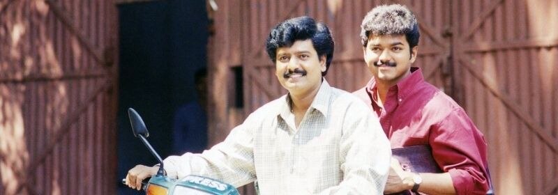 Actor Vivek (1961 2021) With Friend And Co Actor Vijay. Actor Vivek (1961 2021) With Friend And Co Actor Vijay.